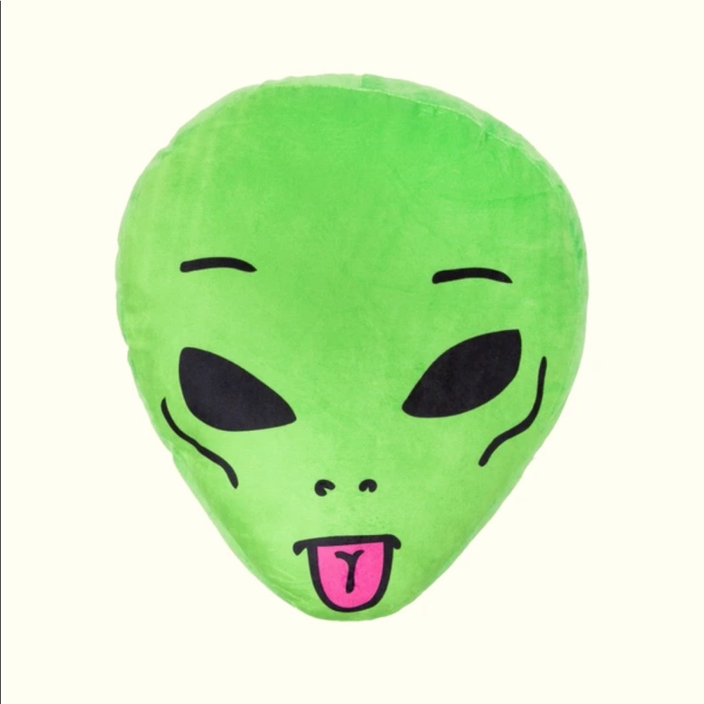 “We Out Here” Alien Pillow